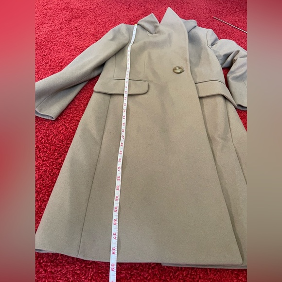 Vivienne Westwood AW14 Red Label Camel Coat IT 40 NEW - Picture 5 of 15